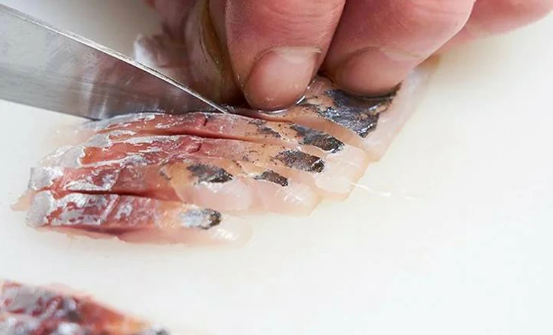 鯵のひと仕事なめろう