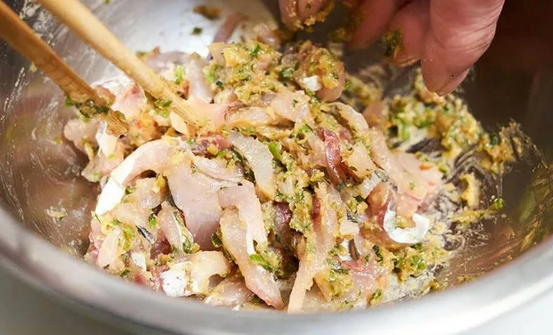 鯵のひと仕事なめろう