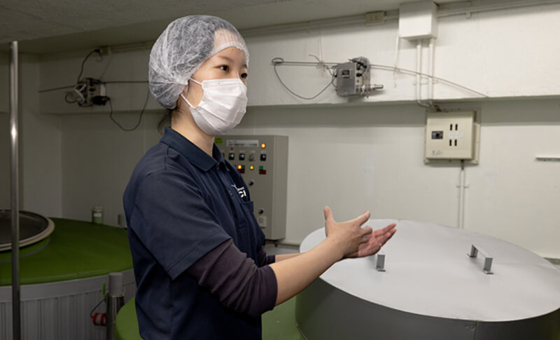 風の森蔵見学