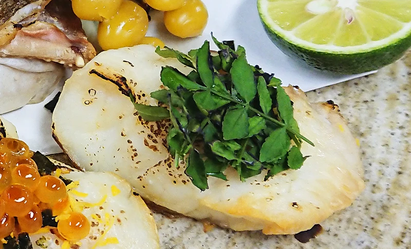 鯛の三色焼き