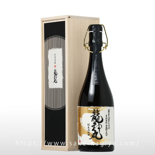 龍神丸 純米吟醸 生原酒袋吊り 1800ml