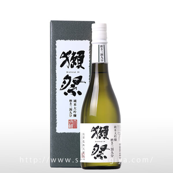 獺祭 純米大吟醸 磨き三割九分 720ml 箱入り