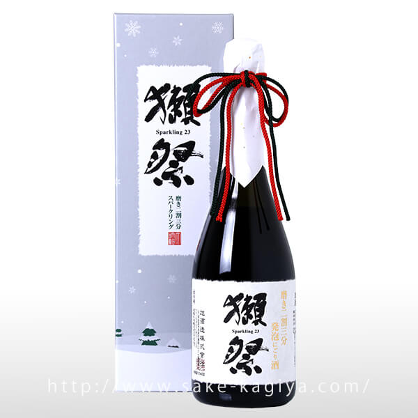 獺祭 発泡にごり酒23 クリスマス 720ml