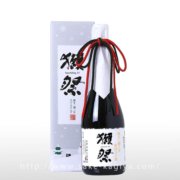 獺祭 発泡にごり酒23 クリスマス 360ml