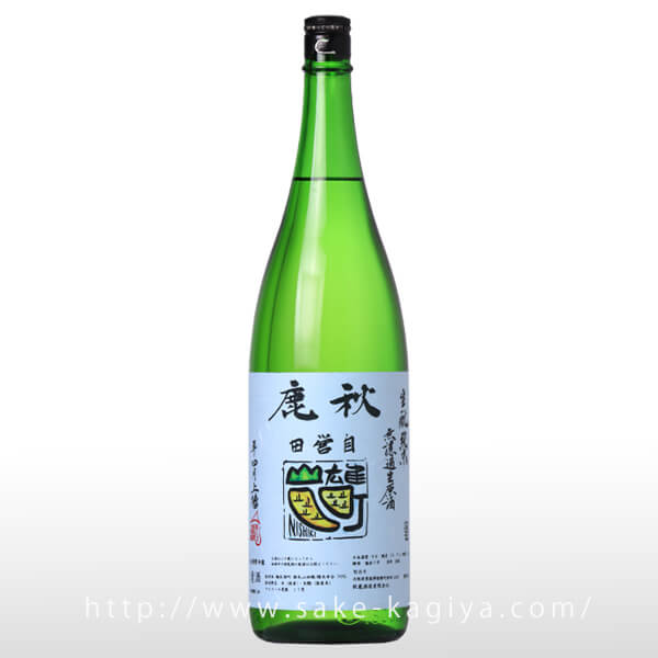 秋鹿 生もと特別醸造品 GOLDENCOMBI 生原酒 1.8L