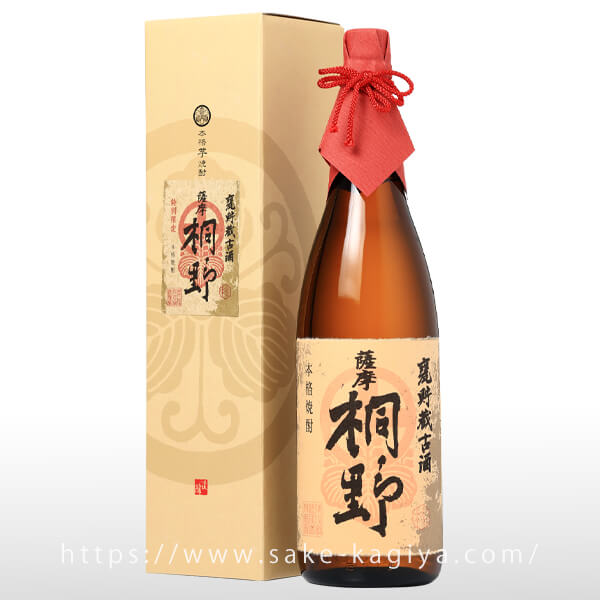 甕壺貯蔵 古酒 薩摩桐野 1.8L | 中俣酒造 | 酒専門店鍵や