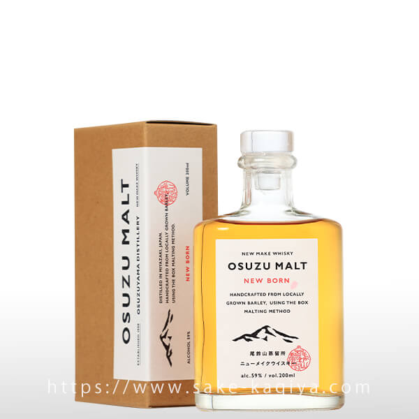OSUZU MALT NEW MAKE ウイスキーニューメイク 200ml 尾鈴山蒸留所 酒専門店鍵や