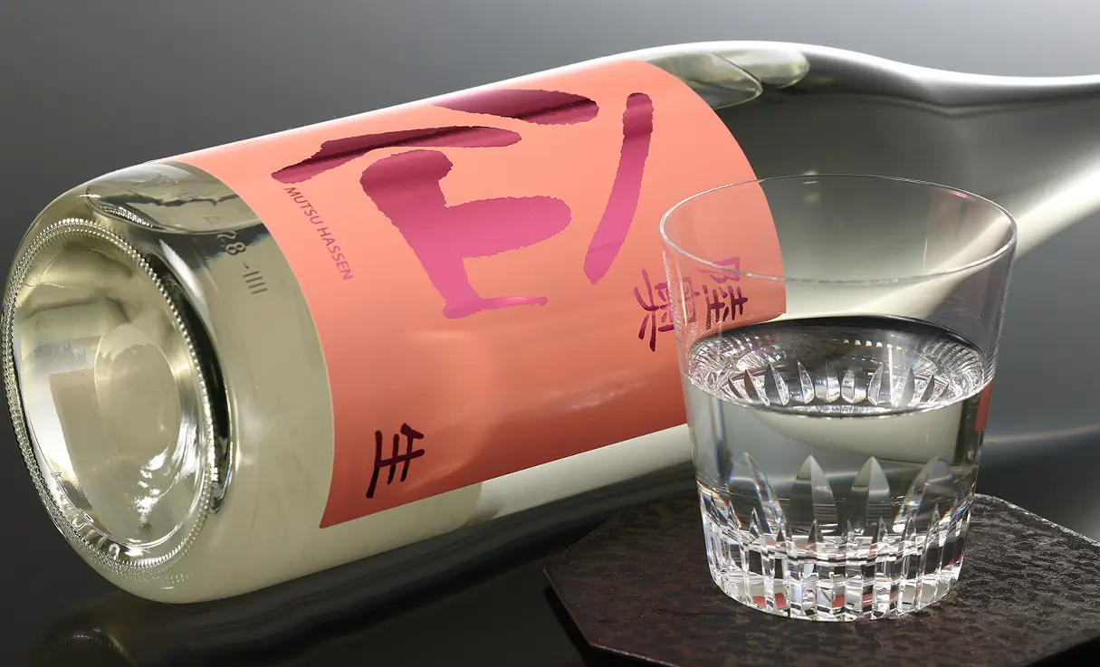 陸奥八仙 ピンクラベル 吟醸 生酒 1.8L
