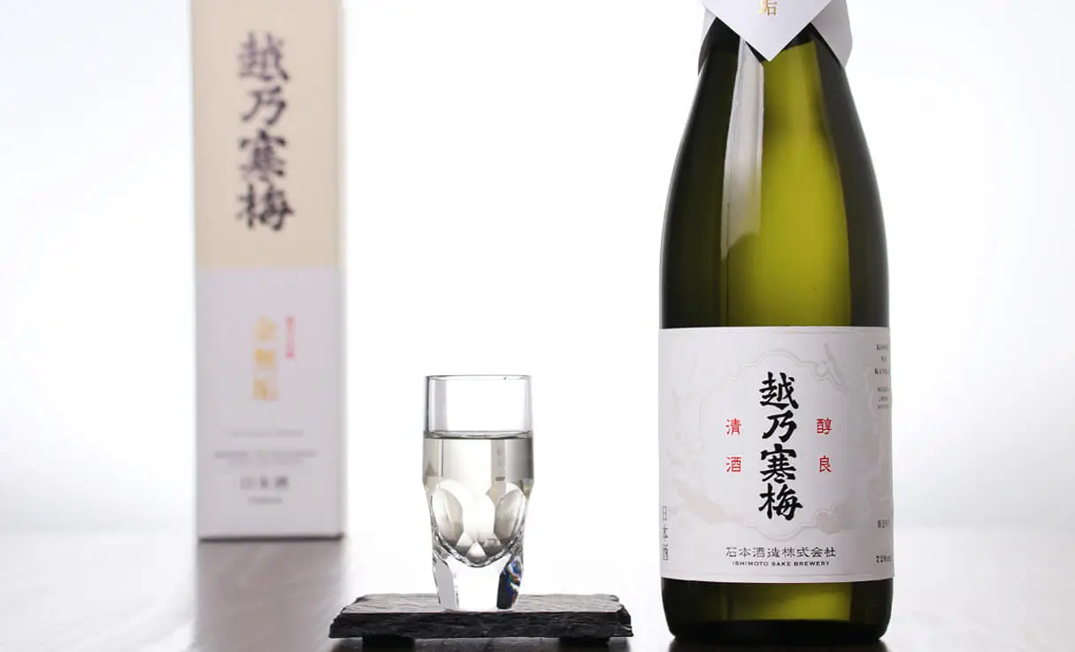 越乃寒梅 純米大吟醸酒 金無垢 720ml