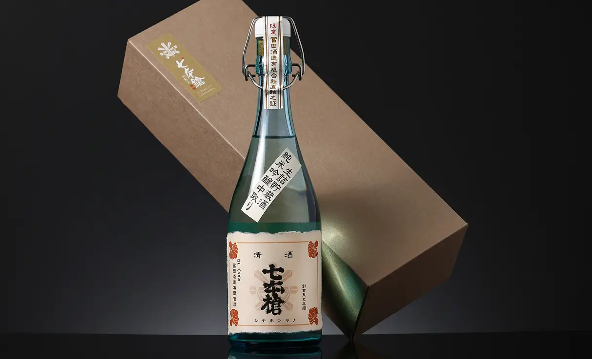 七本鎗 純米吟醸 中取り 生詰貯蔵酒 720ml