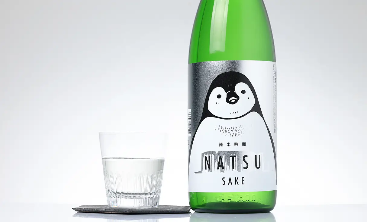 寒紅梅 純米吟醸 夏のペンギン 1.8L