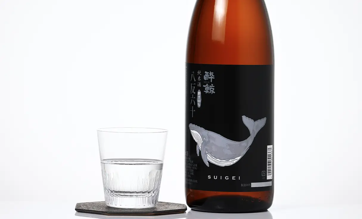 酔鯨 純米酒 八反錦60％ 1.8L