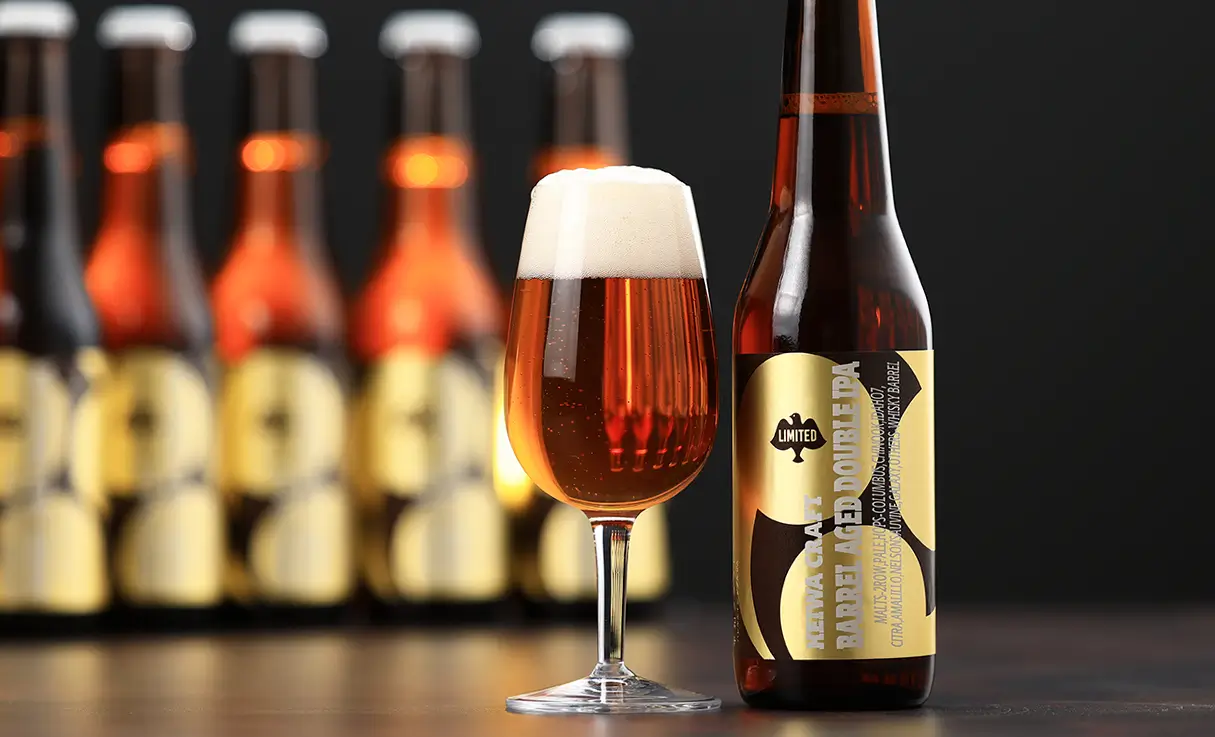 平和クラフト×嘉之助 BARREL AGED DOUBLE IPA