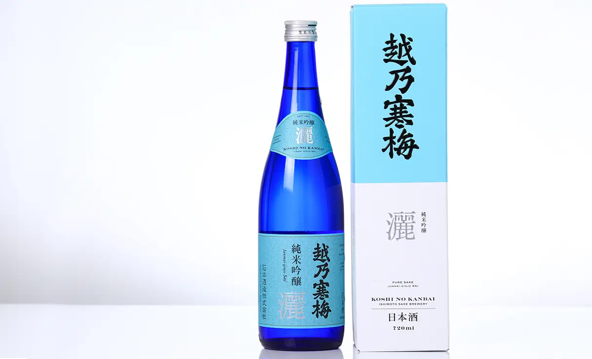 越乃寒梅 純米吟醸 灑 化粧箱 720ml 1本用